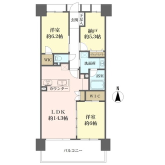 藤和ハイタウン本郷台の間取図