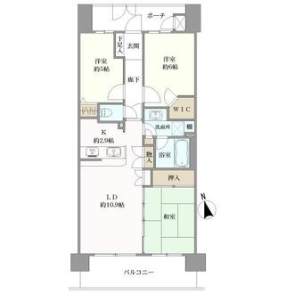 ザ・ヴィスタ大森アーバンステイツの間取図