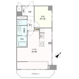 ライオンズマンシヨン馬込の間取図