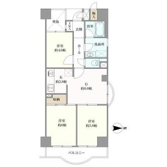 エクレール川口の間取図