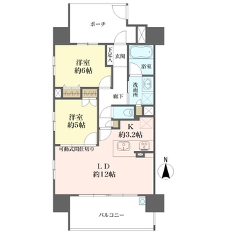ファミリアーレ名駅アクシスの間取図
