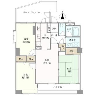 汐路アイリスの間取図