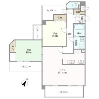 ライオンズマンション本星崎の間取図