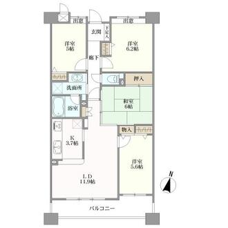 ローレルコート笠寺の間取図