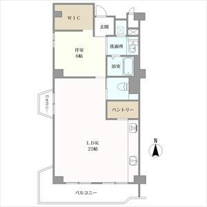 豊中メゾン桃山台の間取図