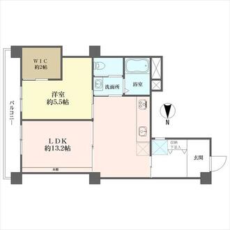 リフレッシュ住吉の間取図