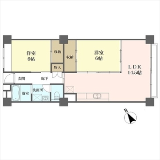 グリーンヒル新宿の間取図
