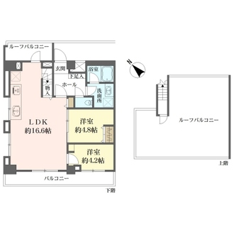 ハイネスロワイヤルの間取図