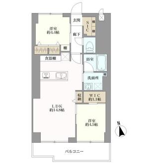 柏木ローズマンションの間取図