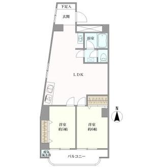 ハイツ西日暮里の間取図