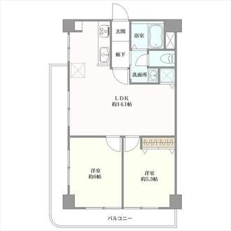 シャトード本山の間取図