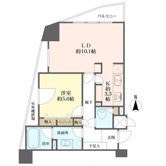 グランツオーベル世田谷代田の間取図
