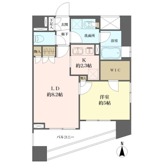 プライア渋谷の間取図