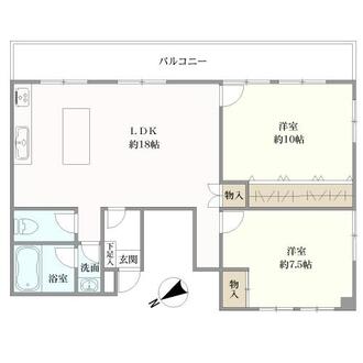 エクセル巣鴨の間取図