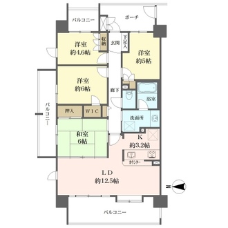 ベルレーヴ豊中本町の間取図