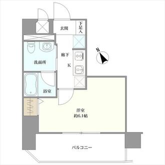 フロントシティ文京の間取図