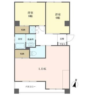 ハイライフ山手の間取図