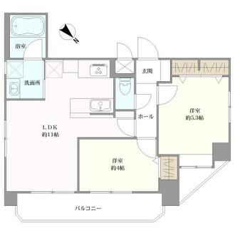 マイキャッスル西大井の間取図