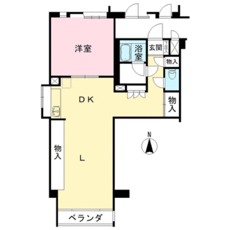 小金井ヘルス・ケア・マンションの間取図