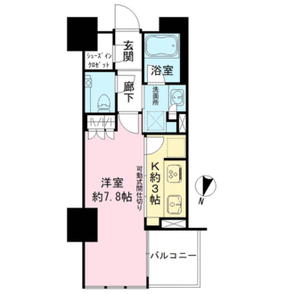 宮益坂ビルディングの間取図