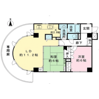 ベルシェ日吉の間取図