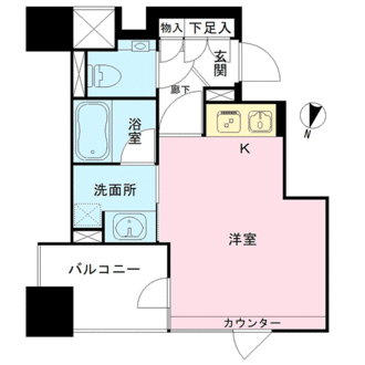 クレヴィア戸塚の間取図