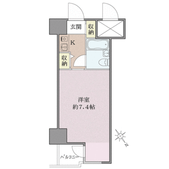 グレイス五反田の間取図