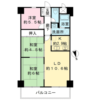 朝日プラザ天下茶屋ＩＩの間取図