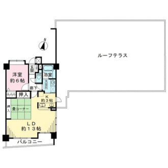 ダイアパレス東灘深江本町の間取図