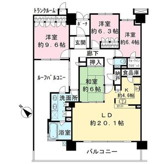グランドホライゾン・トーキョーベイの間取図