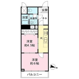 秀和清水池レジデンスの間取図