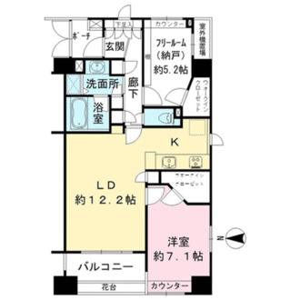 ピアレージュ三鷹の間取図