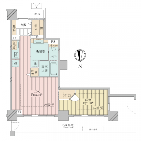 ザ・レジデンス芦屋スイートの間取図