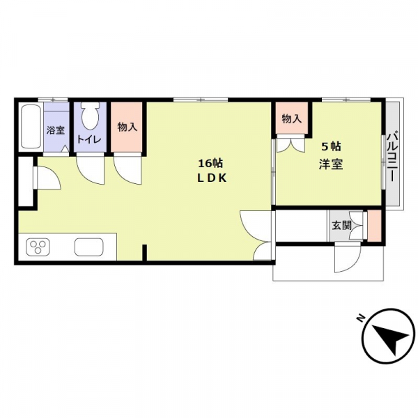 ループトーワビルの間取図