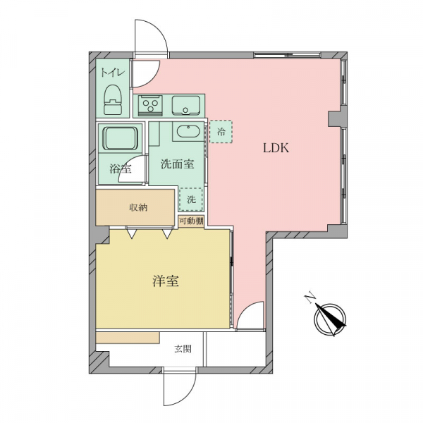 ラ・アトレ目黒通りの間取図