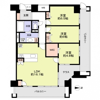 アーバンヒル上町の間取図