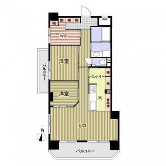 フォレスティア藤が丘の間取図