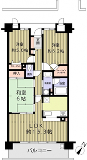 東急ドエル千里藤白台ヴェルデの間取図