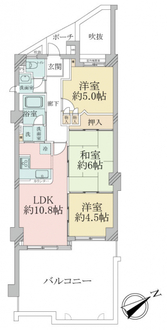 コスモ光善寺の間取図