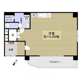 ロマネスク祇園の間取図