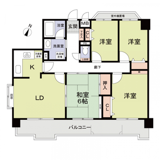 ユニーブル徳重の間取図