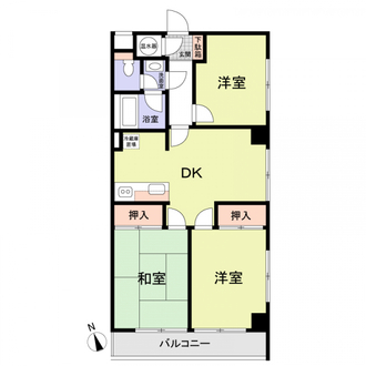 マンション東武練馬の間取図