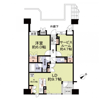 リベール成増の間取図