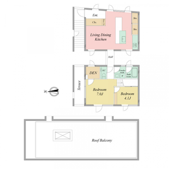 ＣＯＥＮの間取図