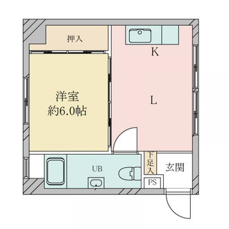第３チサンマンション新大阪の間取図