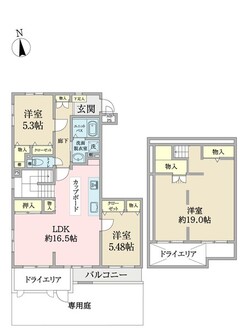 セザール葛西の間取図