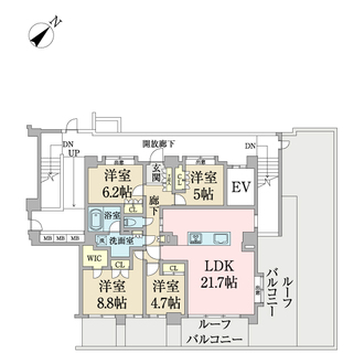 プレシャスヒルズ本駒込の間取図