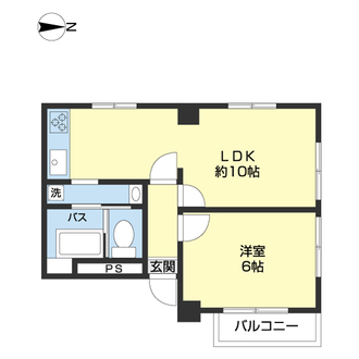第１５宮庭マンションの間取図