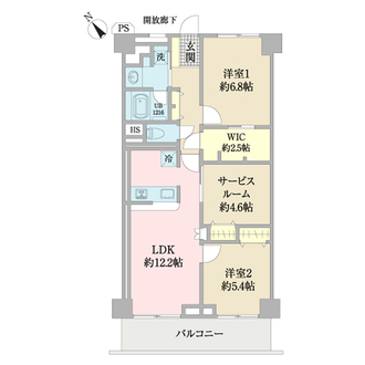 コンドミニアム葛西の間取図
