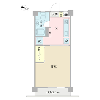 行徳マンションの間取図